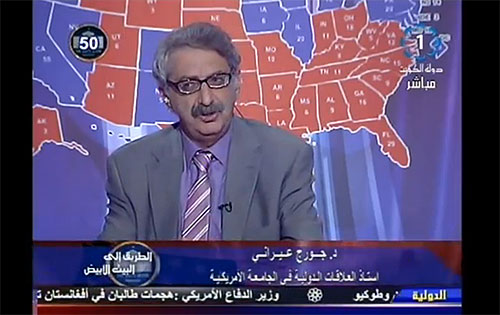 Dr george irani appears on the road to the white house