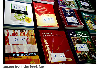 SGA Aid Students Through Book Fair