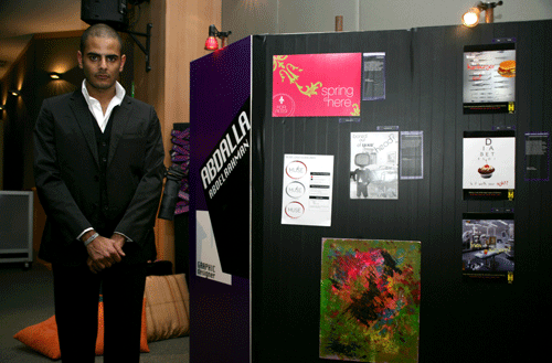 First Senior Graphic Design Portfolio Student Showcase