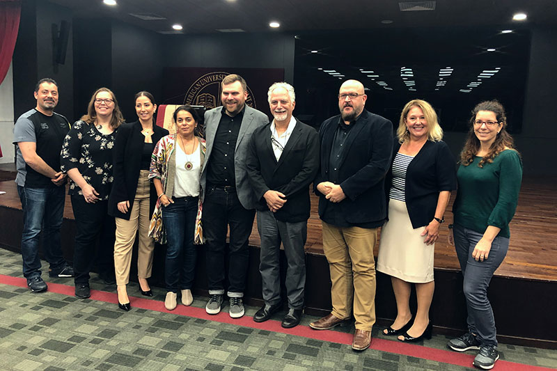 Auk hosts filmmaker george azar