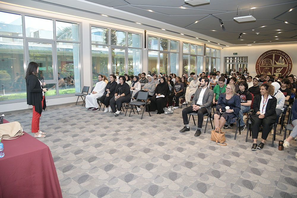 Auk hosts mental health talks presented by us embassy