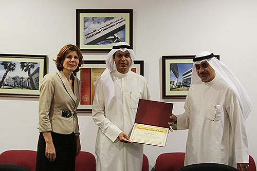 The auk comm department supports a national journalistic excellence initiative