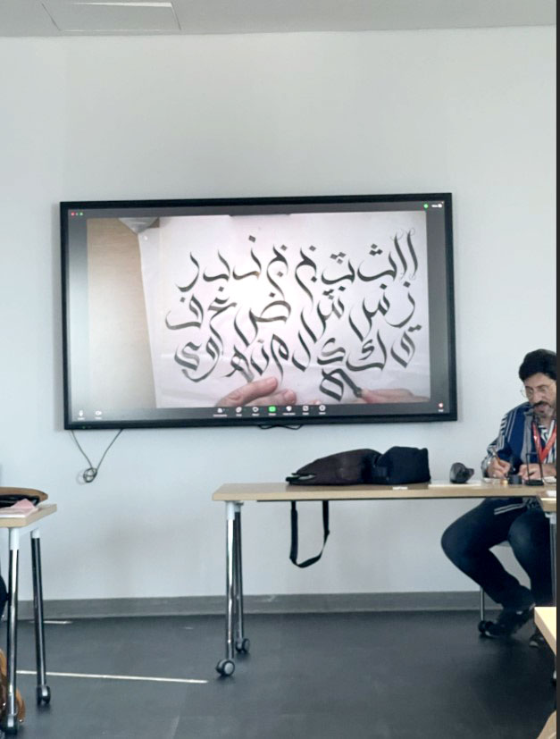 From theory to practice hands-on calligraphy with renowned artists at auk