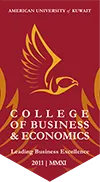 LOGO of college of business and economics