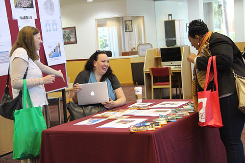 The auk library holds an open house and launches the auk repository