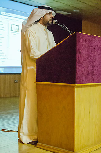Undersecretary of the Ministry of Information Talks to AUK Students