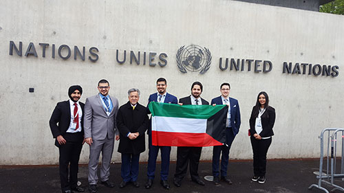 Aukmun receive awards at the united nations in geneva