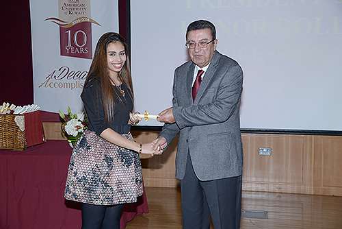 Auk celebrates academic achievements of its top students