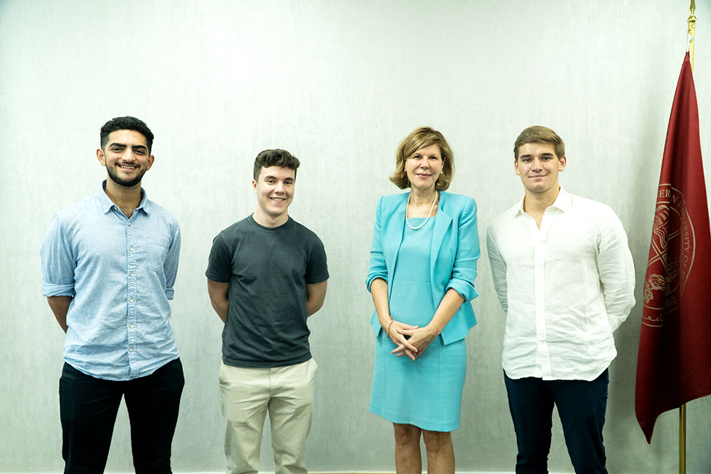 AUK Welcomes Students from Dartmouth College