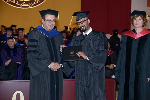 The american university of kuwait auk graduates its 9th class