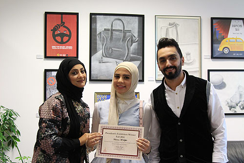 Auk holds the fall presidents art exhibition