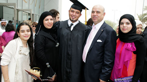 American university of kuwait graduation ceremony 2011