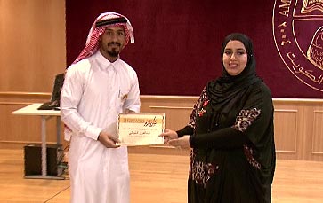 The arabic literature club at auk hosts the 2013 arabic poetry competition