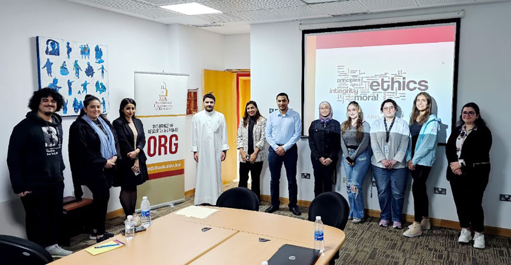AUK ORG Organizes Workshop for Student Research Assistants