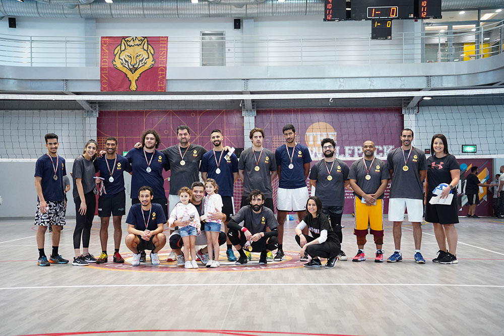 The american university of kuwait hosts return of the wolf pack