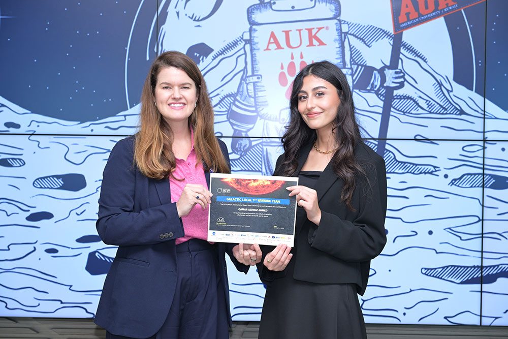 Celebrating innovation auk hosts nasa space apps challenge winners ceremony