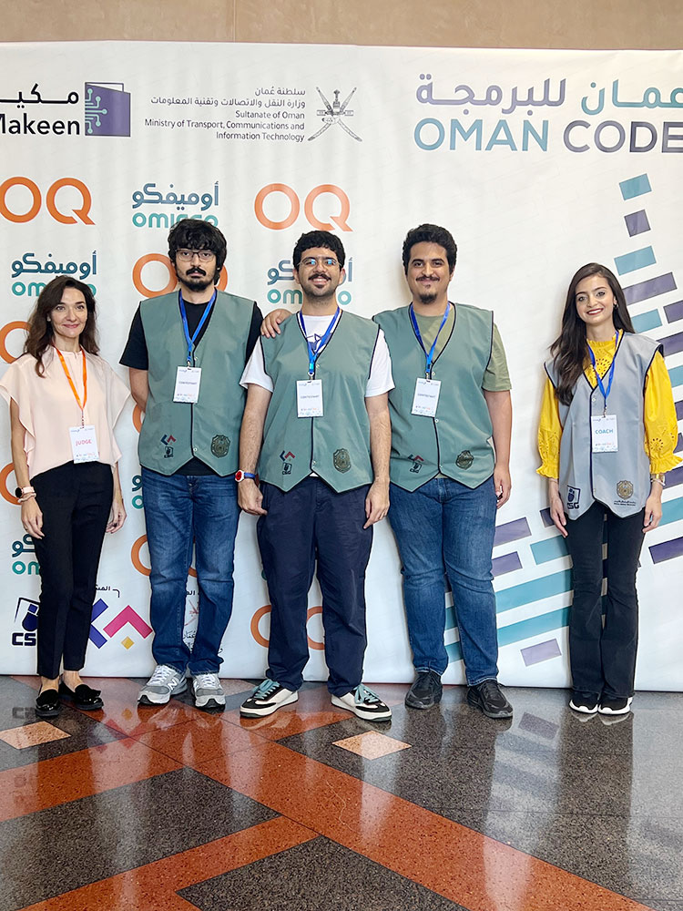 Auk students achieve remarkable 3rd place victory in gulf programming competition