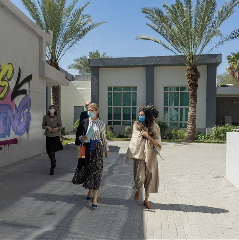 French ambassador visits auk campus