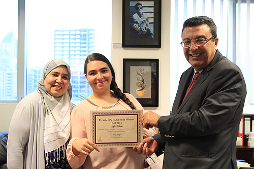 Auk holds the fall presidents art exhibition
