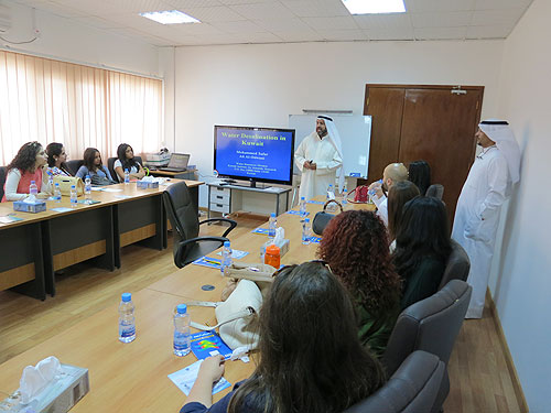 AUK Students Visit Kadhmah Bottled Water Facility