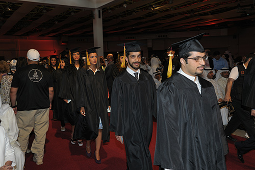The american university of kuwait auk graduates its 9th class