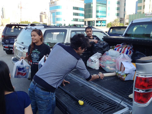 Auks anthropology club donations drive for the victims of typhoon haiyan