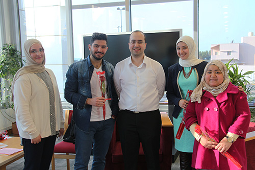 Auk library holds a poetry reading and book signing for yousef nayef