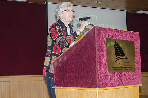 Cgs hosts challenges to transition the egyptian case