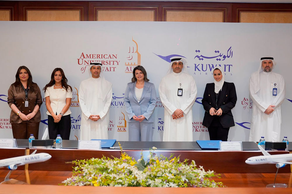 American University of Kuwait and Kuwait Airways Sign Memorandum of Understanding to Strengthen Academic and Professional Collaboration