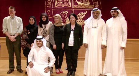 The arabic literature club at auk hosts the 2013 arabic poetry competition