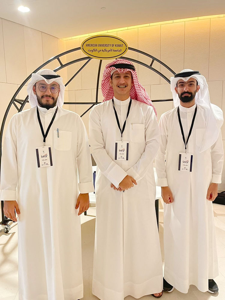 AUK Students Participate in “Power of the Word” Debate Forum Held by Kuwait University