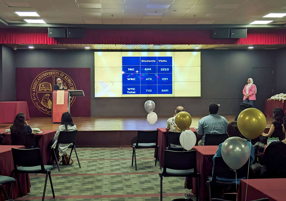 Writing & Tutoring Center Celebrate Student Workers