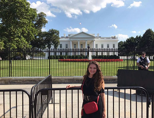Auk sends two students to george washington university on study abroad program summer scholarship