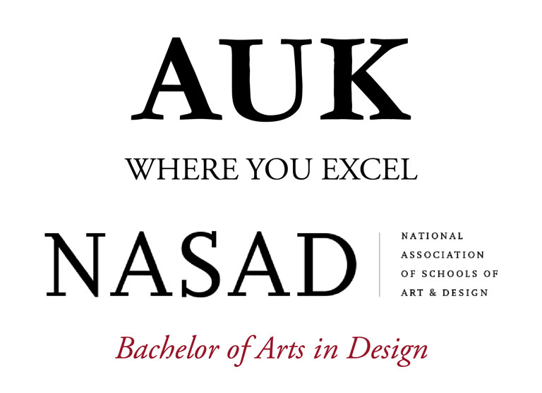 AUK Design Program Receives NASAD Substantial Equivalency for Ten-Year Period