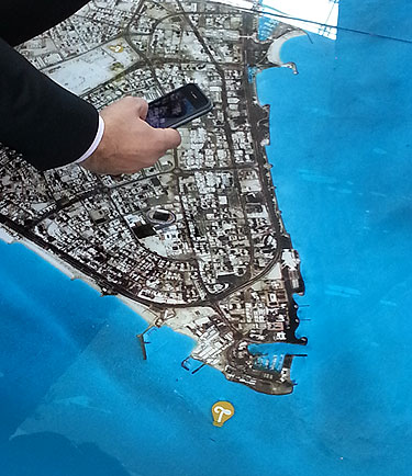 Auk stands out on kuwaits grand map