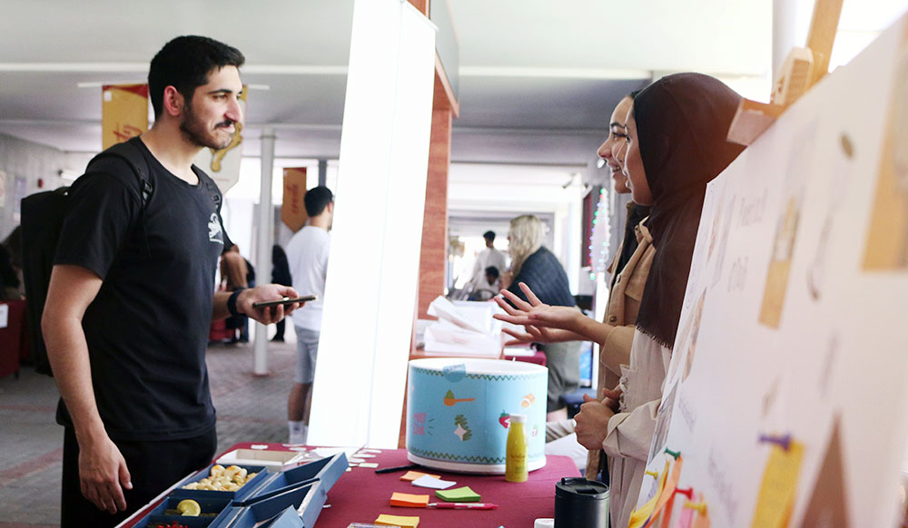 Auk involvement fair exploring opportunities and building connections