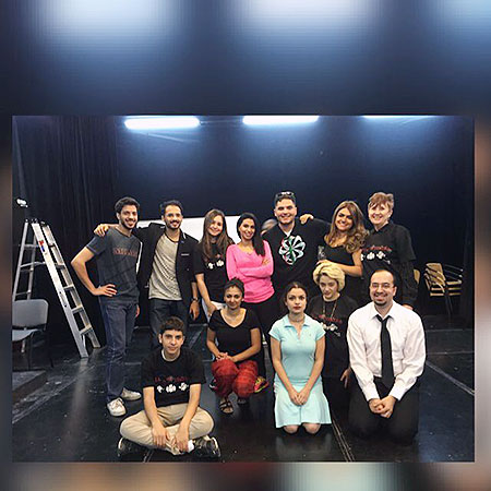 The drama spring production all in the timing