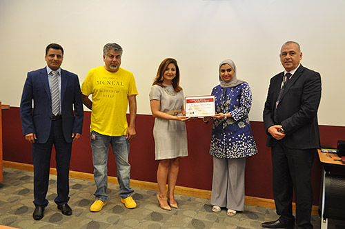 Auk center for continuing education cce graduates the first group of tot trainees