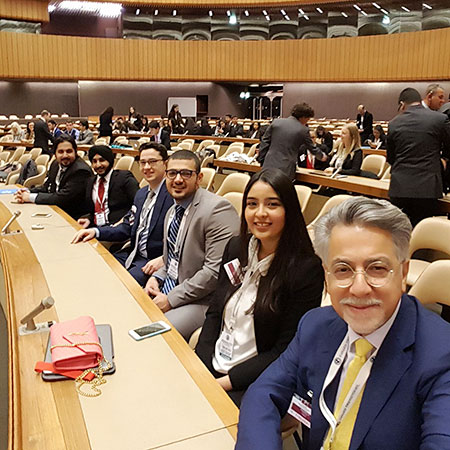 Aukmun receive awards at the united nations in geneva