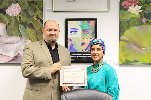 Auk holds the fall presidents art exhibition