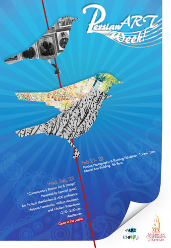 Renowned iranian artist to visit auk