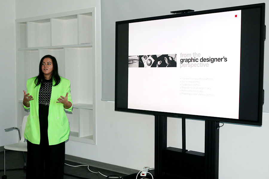 Auk department of art and graphic design hosts lecture by pace architecture firm