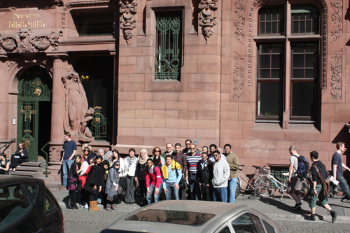 Auk finance students visit europe