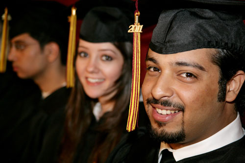 American university of kuwait graduation ceremony 2011