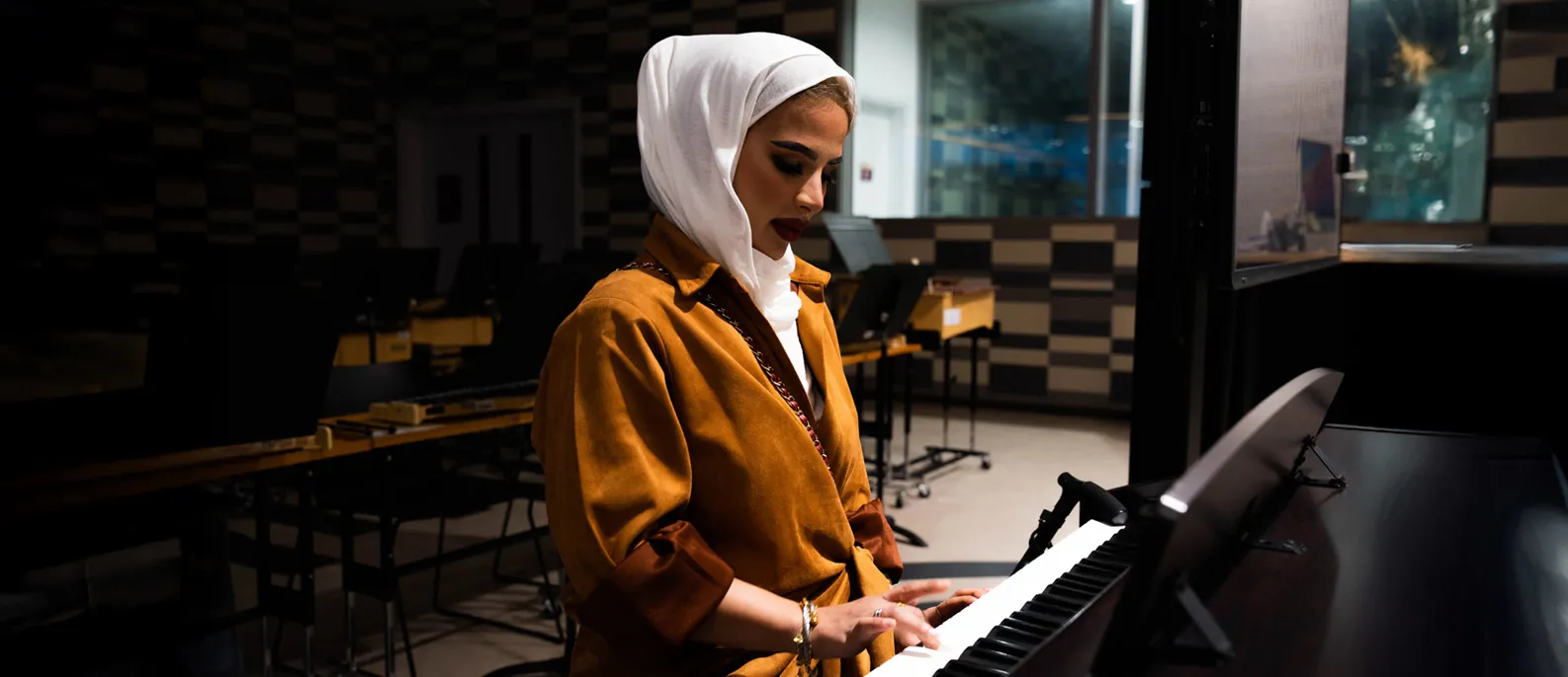 Banner for department of Music & drama