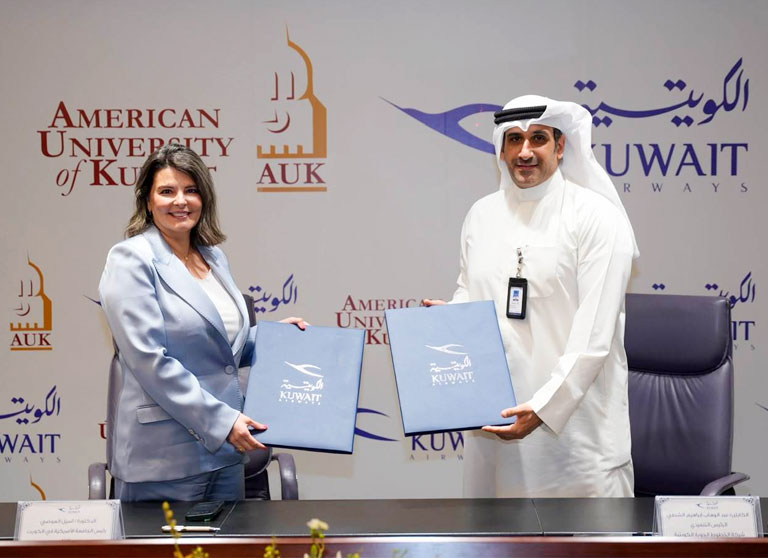 American University of Kuwait and Kuwait Airways Sign Memorandum of Understanding to Strengthen Academic and Professional Collaboration