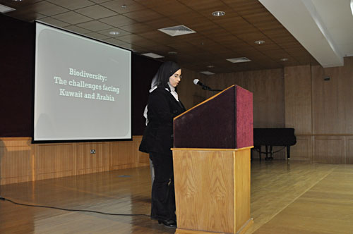 The Center for Gulf Studies at the AUK Hosts Lecture on Biodiversity