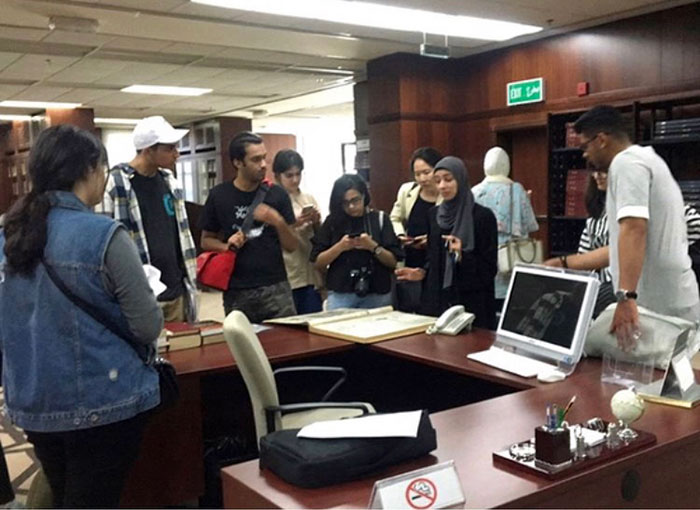 Auk library organizes field trip to national library of kuwait