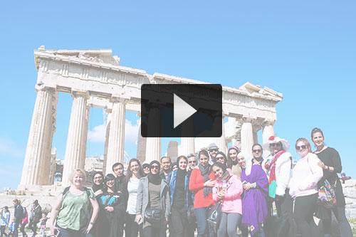 Department of Art & Graphic Design Organize an Academic Field Trip to Greece