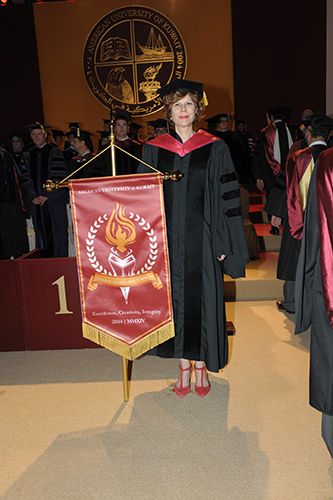 The american university of kuwait auk graduates its 9th class